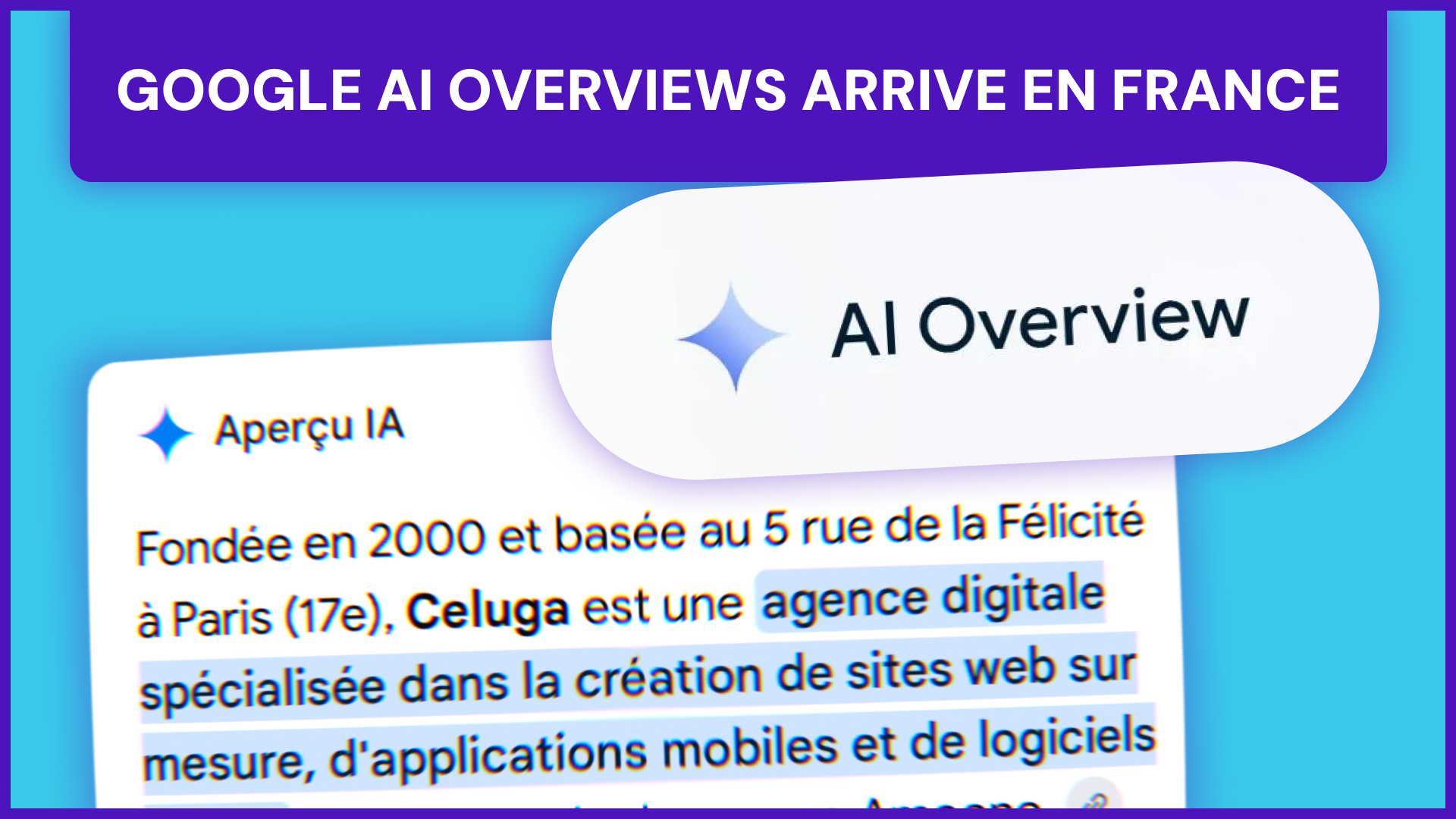 Google AI Overviews arrive en France